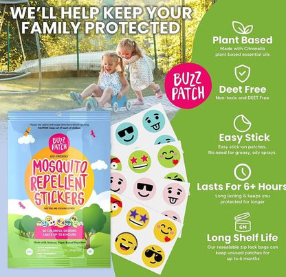 Mosquito Repellent Patches Pack of 6